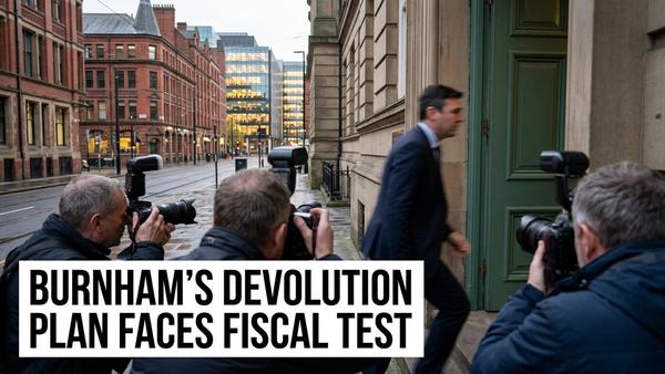 Burnham’s Manchesterism Faces Economic Test