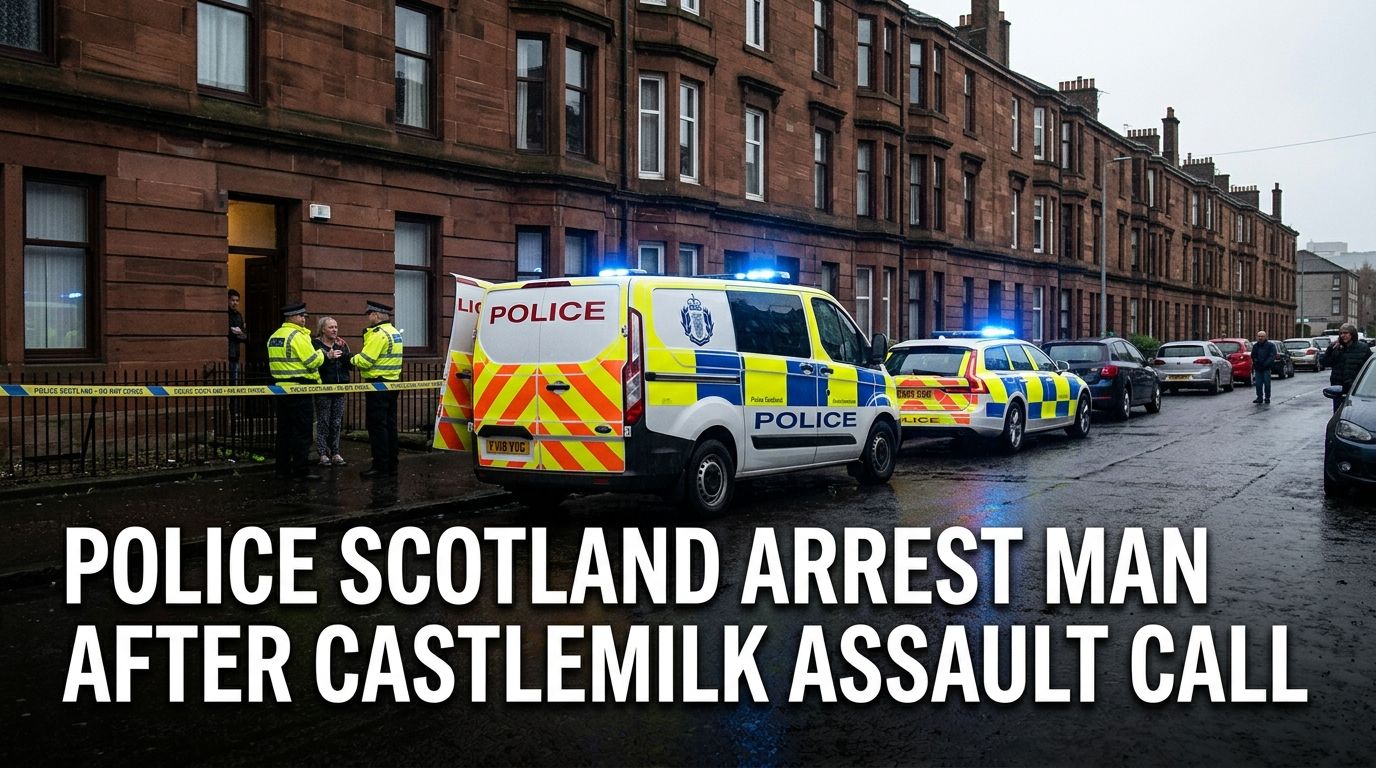 Man Arrested After Assault Reported in Glasgow's Castlemilk