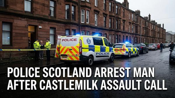 Man Arrested After Assault Reported in Glasgow's Castlemilk