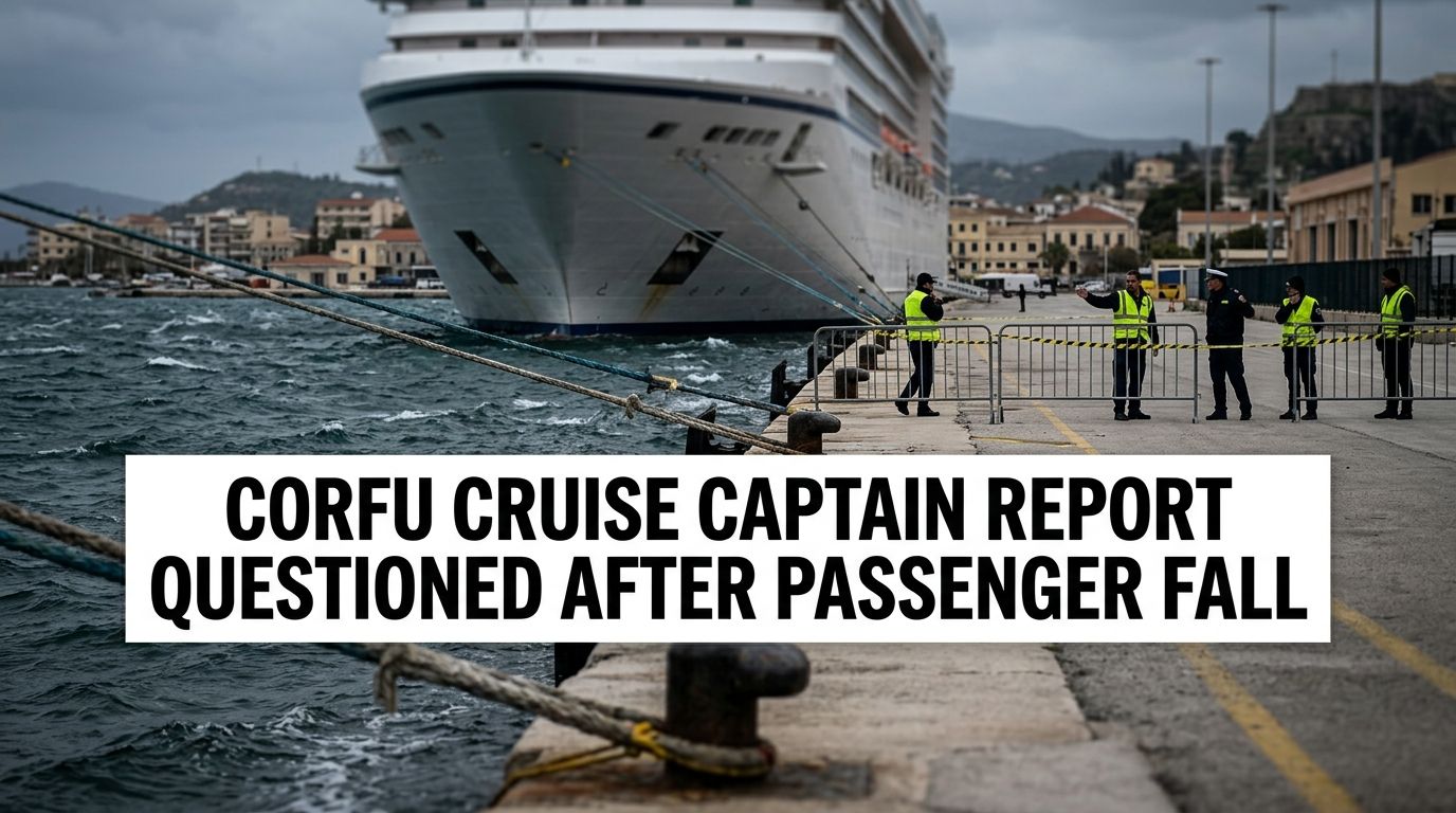 NCL Disputes Cruise Captain Arrest Report After Corfu Fall