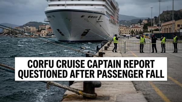 NCL Disputes Cruise Captain Arrest Report After Corfu Fall