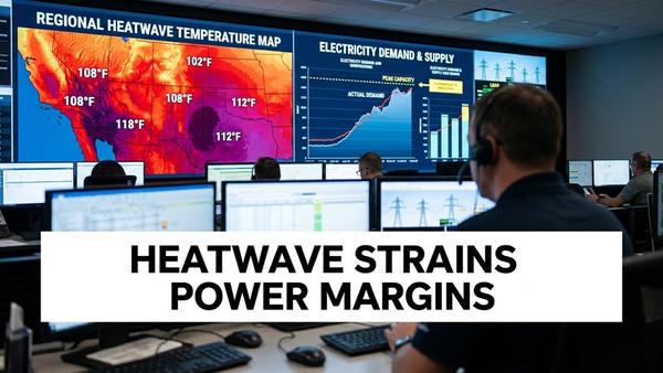 NESO Power Warning Shows Heatwave Strain on Grid