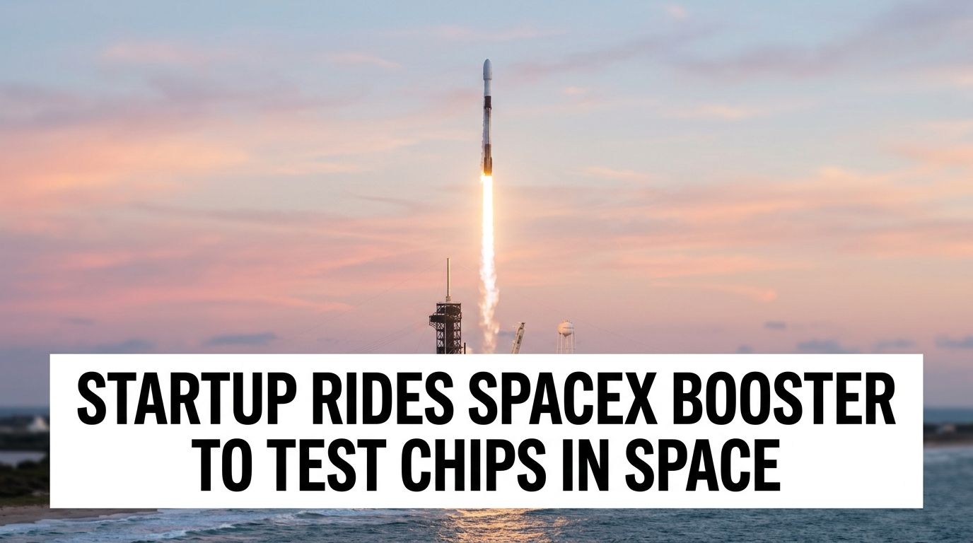 A Rocket Booster Just Became a Semiconductor Test Lab