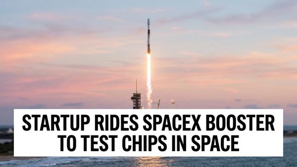 A Rocket Booster Just Became a Semiconductor Test Lab