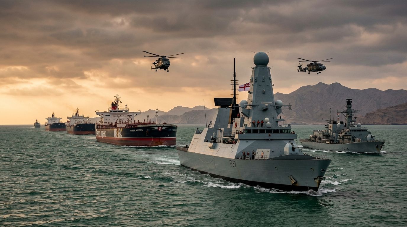 UK Ready to Help Reopen Hormuz Shipping Route, Starmer Says