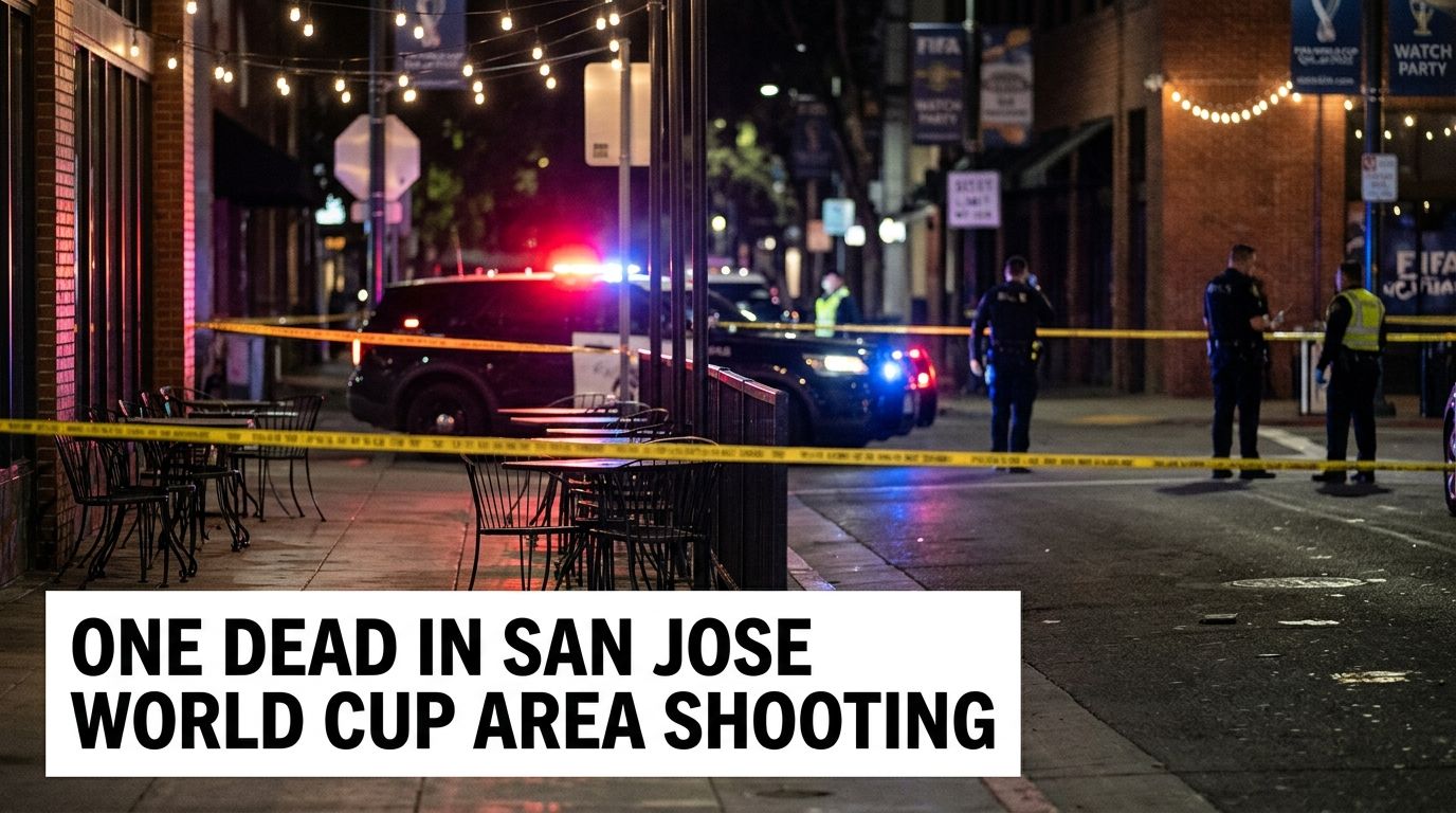 San Jose Fan Zone Shooting Leaves One Dead