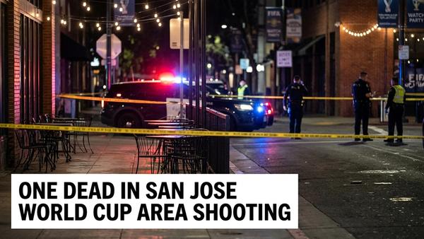 San Jose Fan Zone Shooting Leaves One Dead
