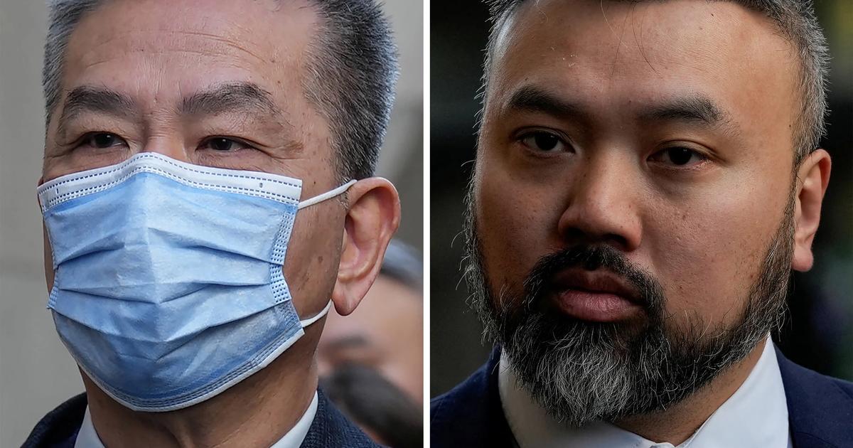 Bill Yuen and Peter Wai jailed at the Old Bailey on June 18 2026 in the first Chinese intelligence spy convictions in UK history, for conducting surveillance on Hong Kong dissidents.