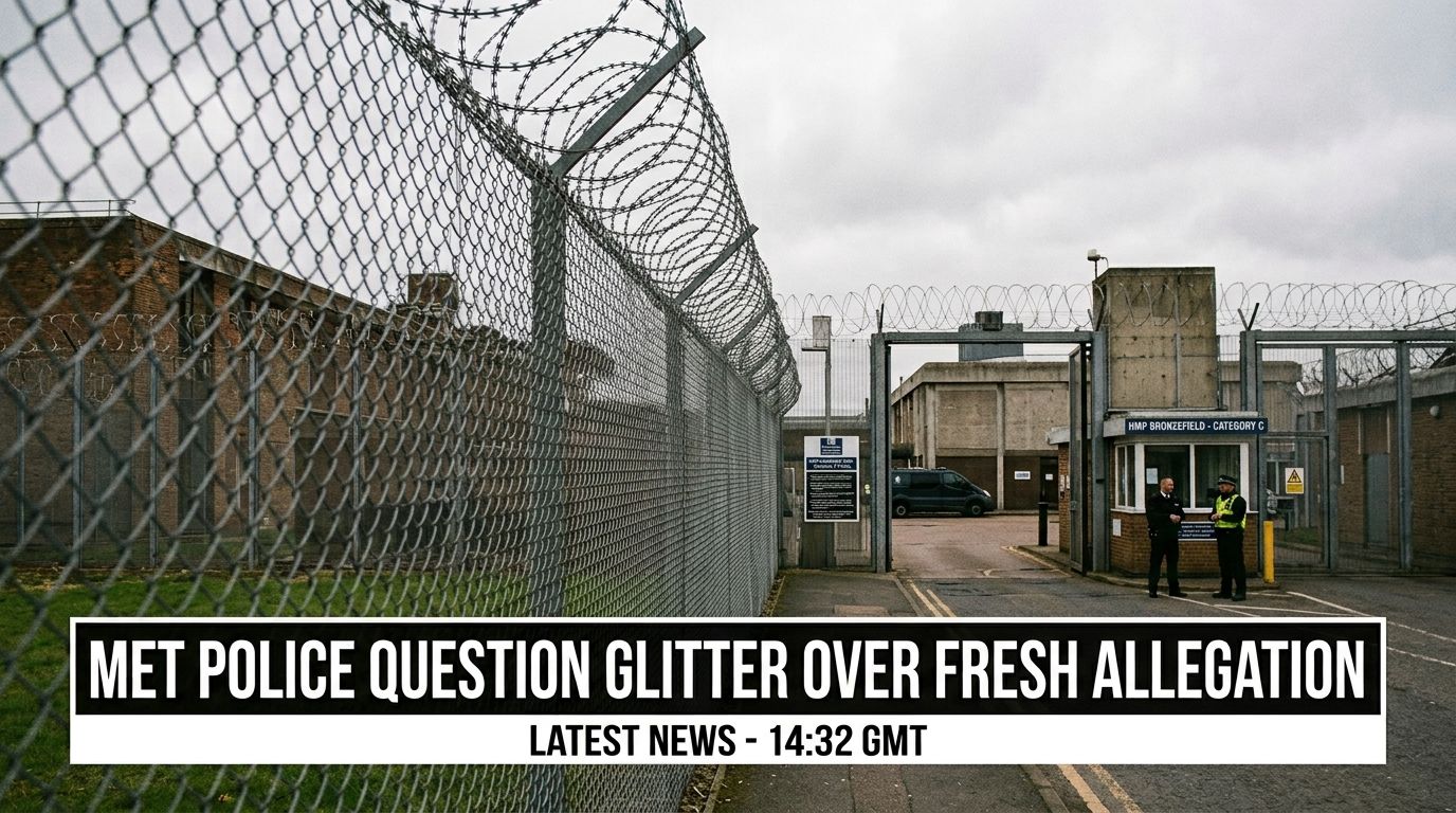 Jailed Gary Glitter Questioned Over New Sex Abuse Claim
