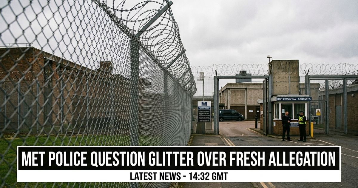Featured image for "Jailed Gary Glitter Questioned Over New Sex Abuse Claim"