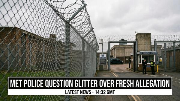 Jailed Gary Glitter Questioned Over New Sex Abuse Claim