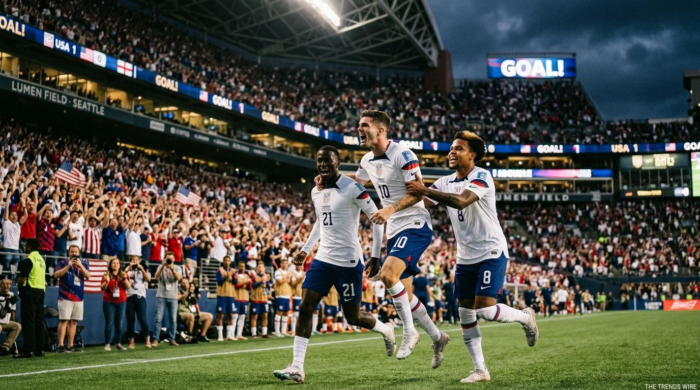 USA 2-0 Australia: Freeman Header Books Round of 32