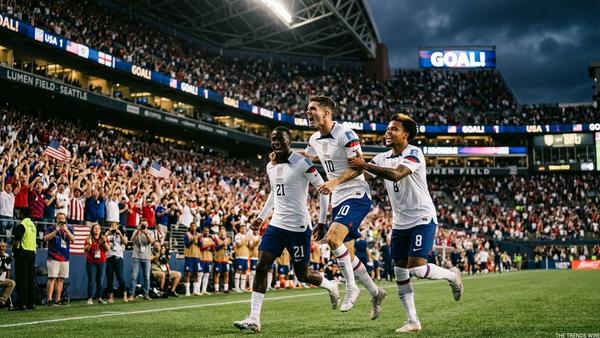 USA 2-0 Australia: Freeman Header Books Round of 32