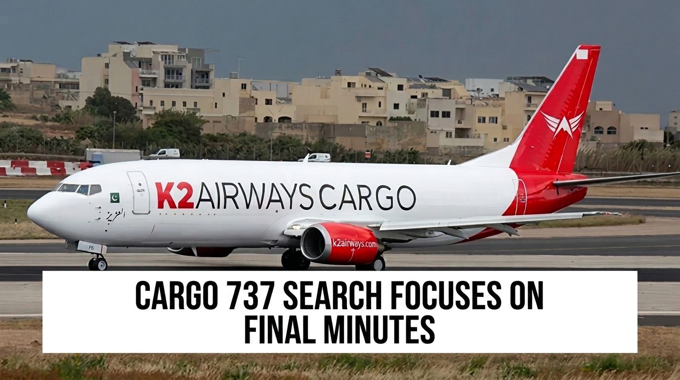 Cargo 737 Vanishes After Navigation Alert Near Karachi