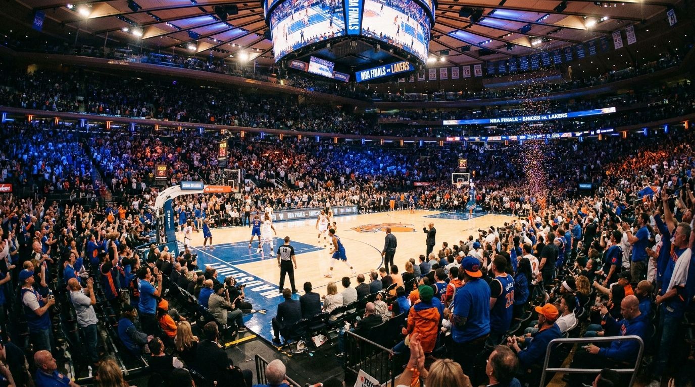 Taylor Swift and HAIM Wear Knicks Shirts at NBA Finals