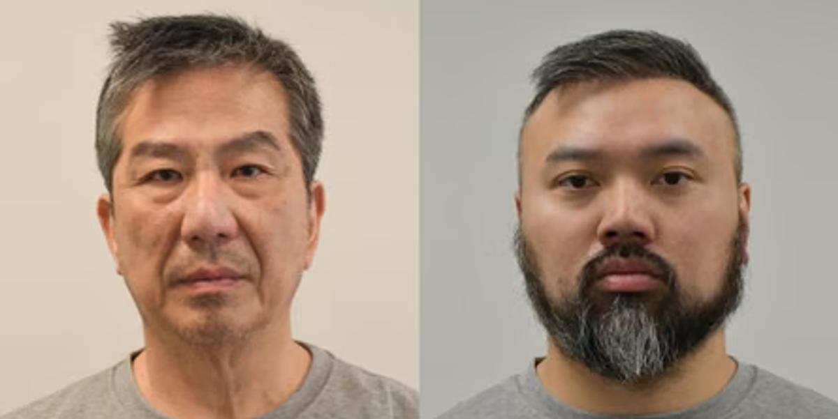 Bill Yuen and Peter Wai jailed at the Old Bailey on June 18 2026 in the first Chinese intelligence spy convictions in UK history, for conducting surveillance on Hong Kong dissidents.