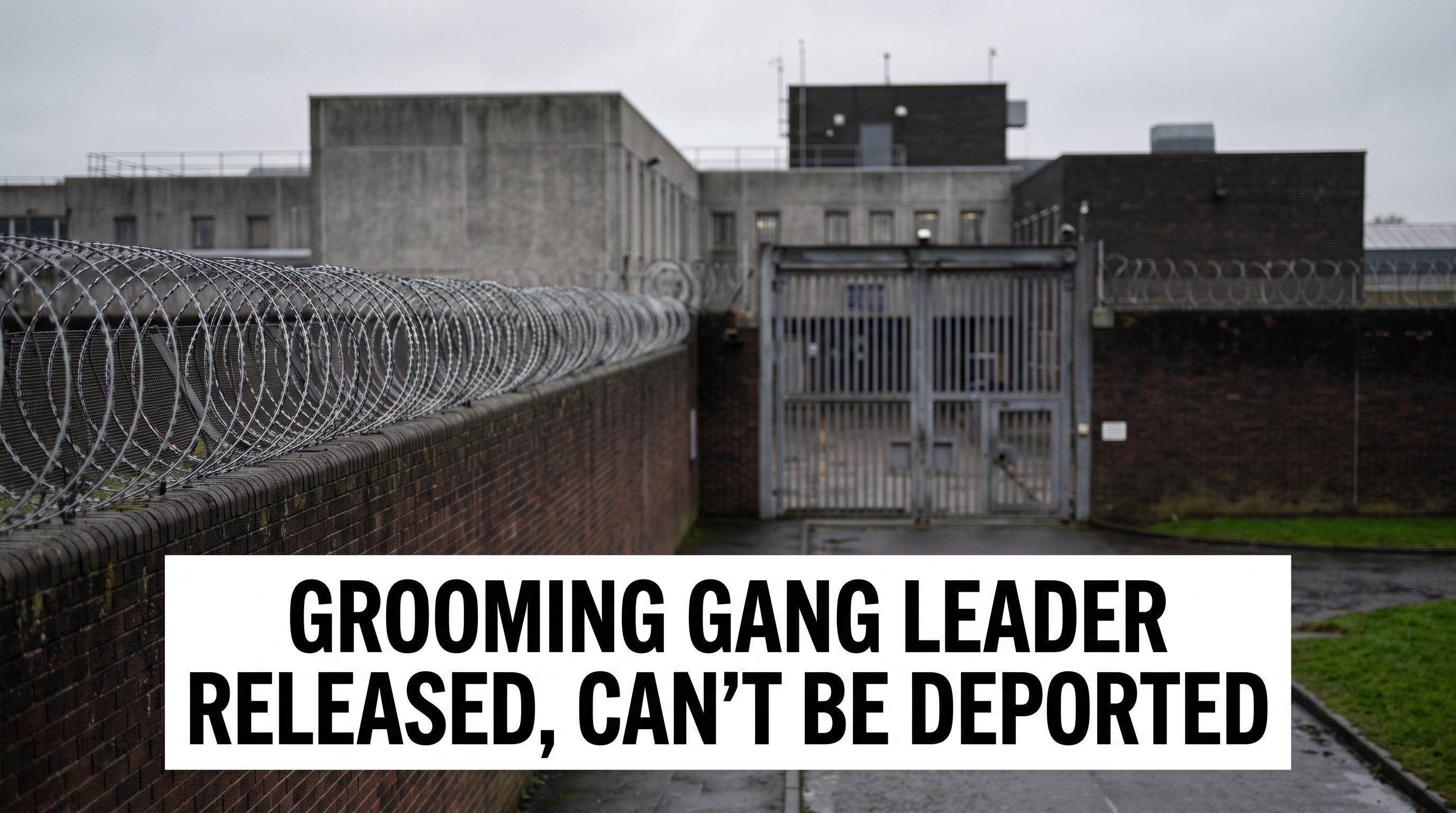 Rochdale Grooming Gang Ringleader Released, Can't Be Deported
