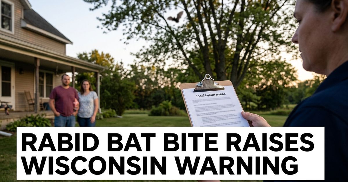 Wisconsin girl recovering after rabid bat bite in Tigerton.