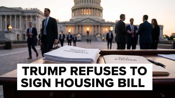Trump Lets Housing Bill Become Law Without Signature