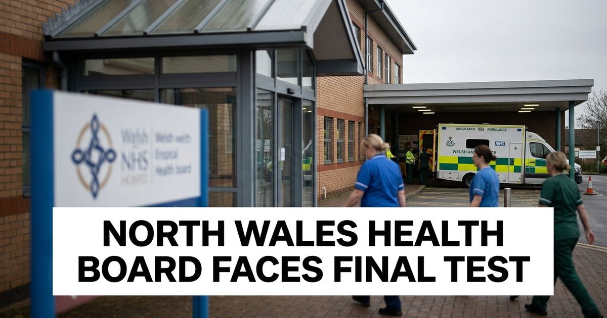 Betsi Cadwaladr health board given final chance to improve after years in special measures.