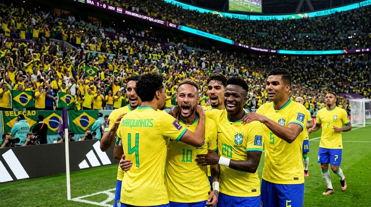 Brazil celebrates a Matheus Cunha brace and Vinícius Júnior goal in a 3-0 World Cup win over Haiti at Lincoln Financial Field in Philadelphia.