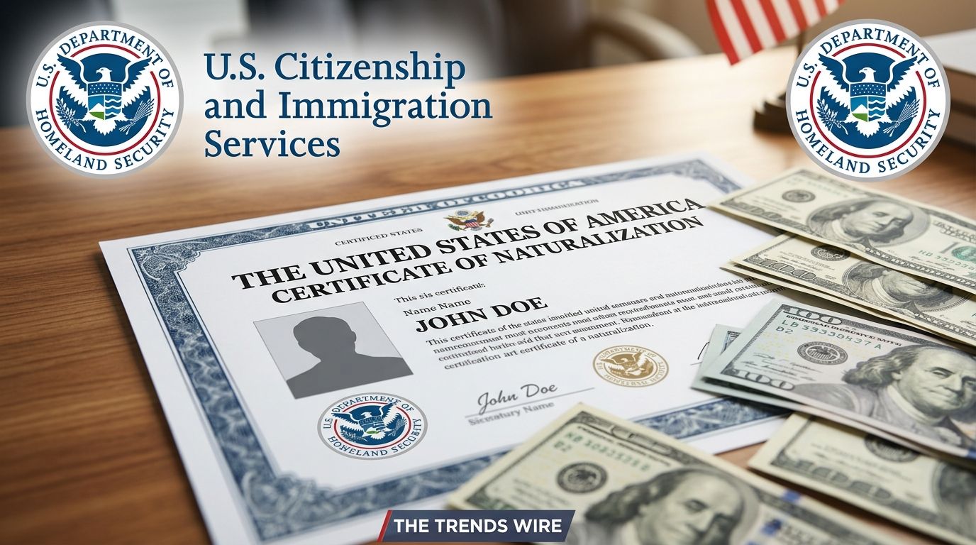 US Citizenship Fees May Jump to Nearly $1,400 Under DHS Proposal