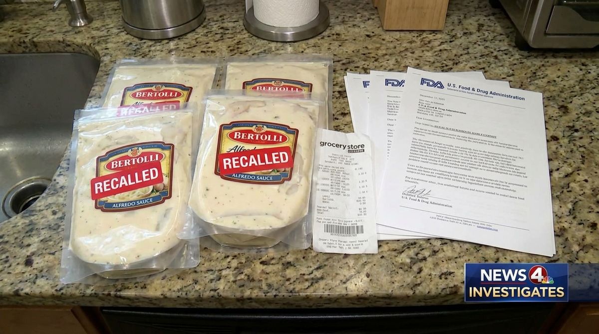 FDA classified an Alfredo sauce recall as Class I over possible Salmonella contamination.