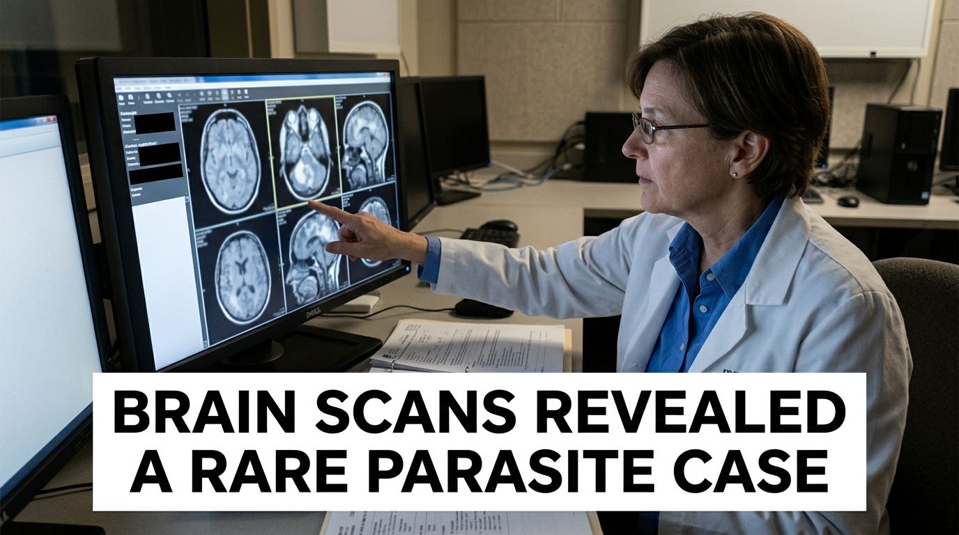 Brain Tumors Turned Out to Be Tapeworm Larvae