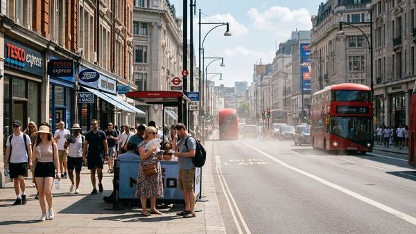 UK Issues Rare Red Heat Warning as Europe Hits 40C