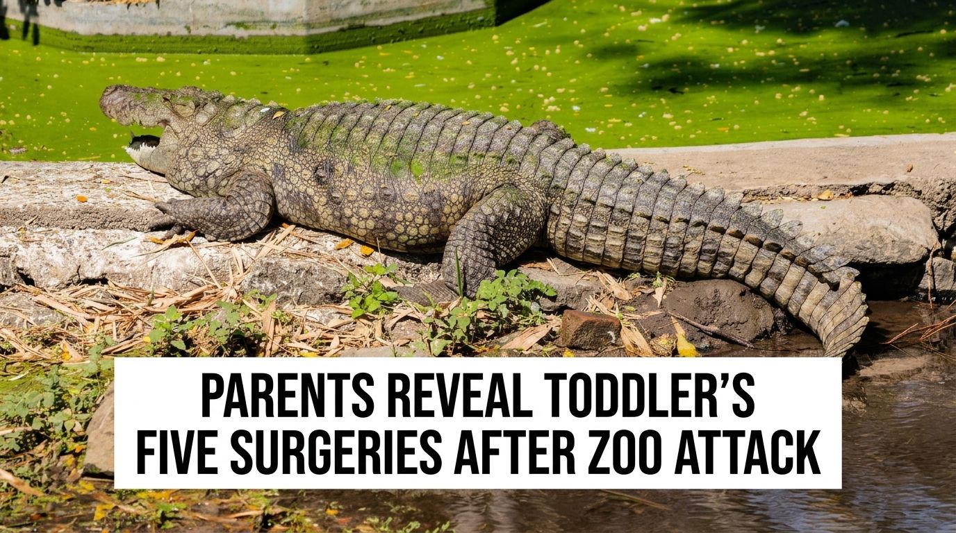 Boy, 3, Has Had Five Surgeries After Crocodile Attack