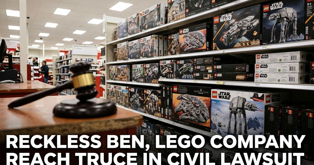 Featured image for "Reckless Ben, Lego Company Reach Truce in Civil Lawsuit"
