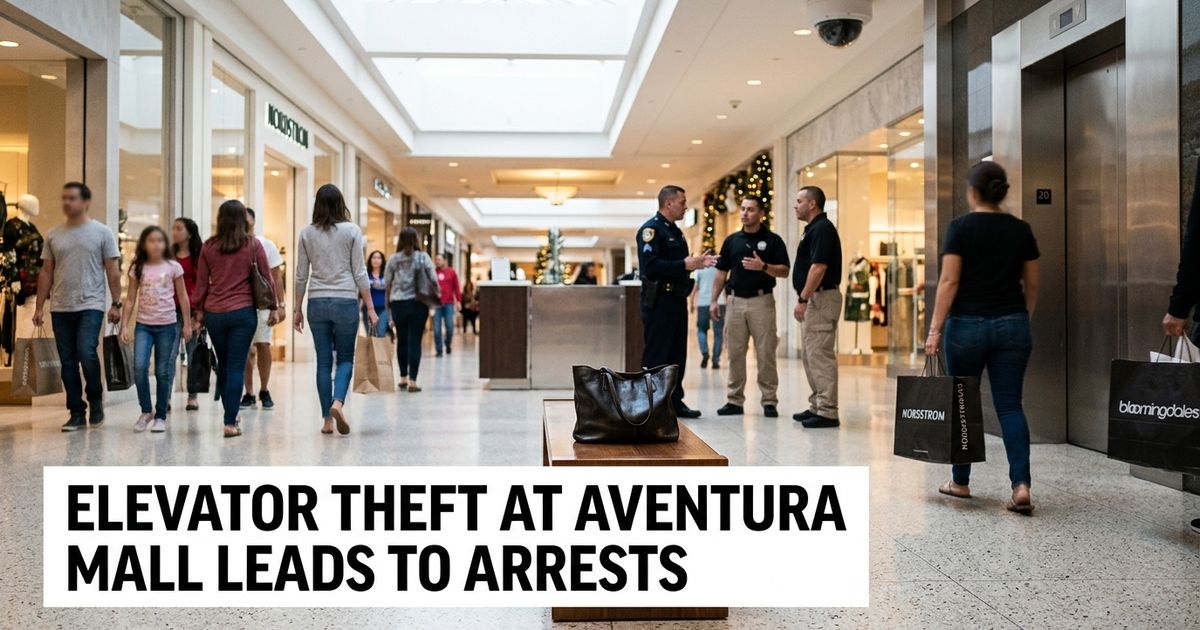 Aventura Mall wallet theft investigation after two suspects arrested.