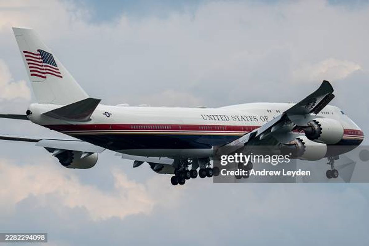 Trump to Debut Qatari-Gifted Air Force One
