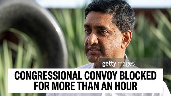 Armed Settlers Block Ro Khanna’s West Bank Convoy