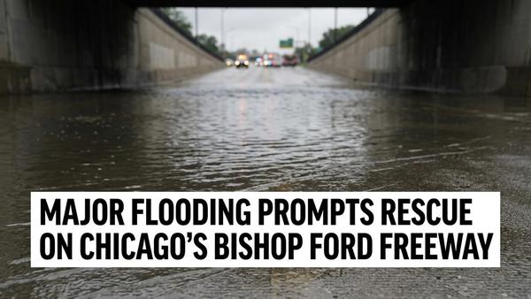 Flood Warnings Expand Across Chicago Suburbs Through Sunday