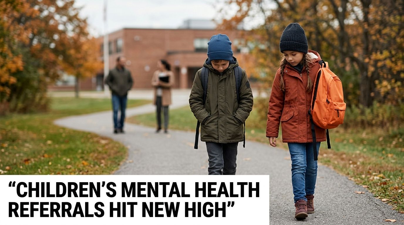 One Million Children Referred for Mental Health Care