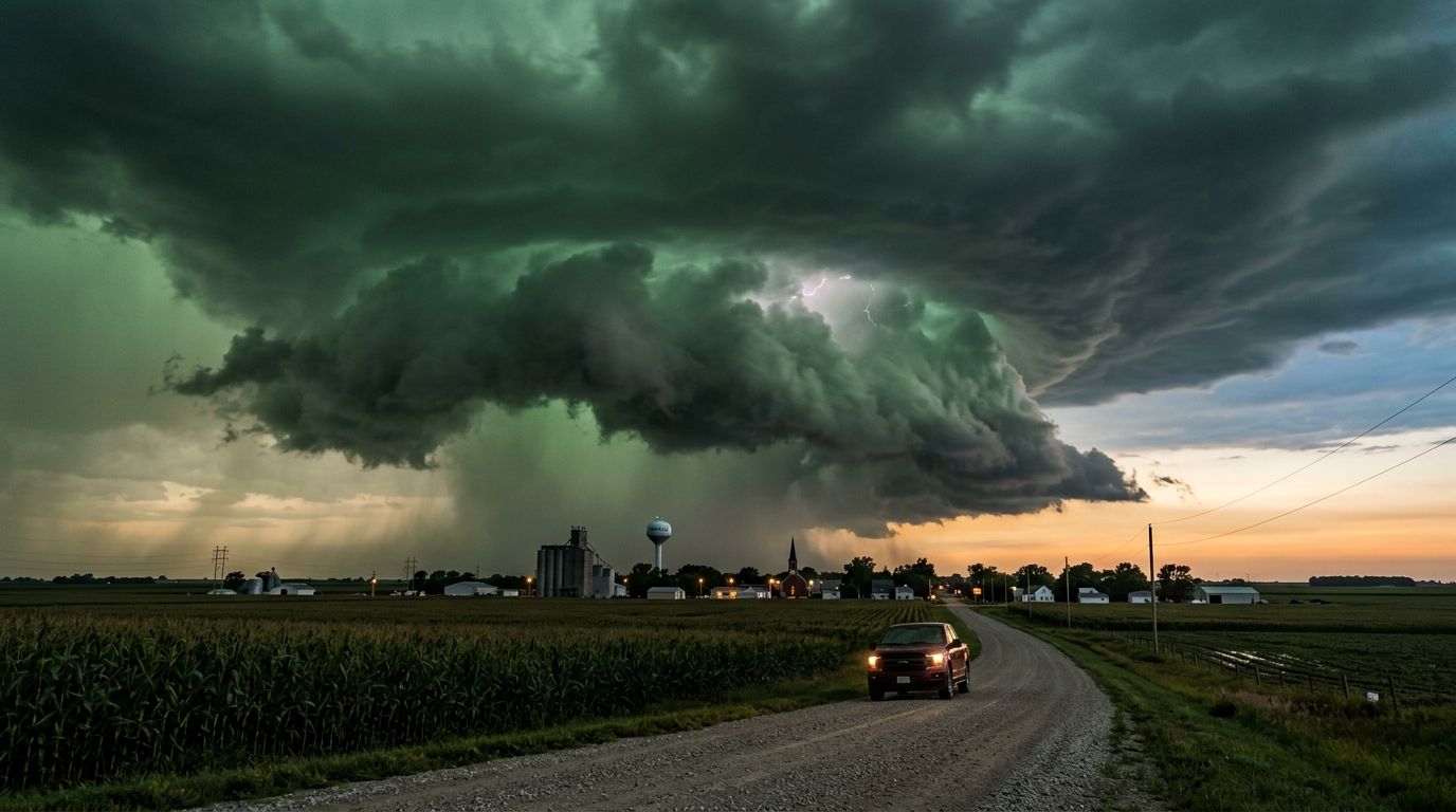 Iowa Severe Weather Warning — Two First Alert Days Bring Tornado and Hail Risk