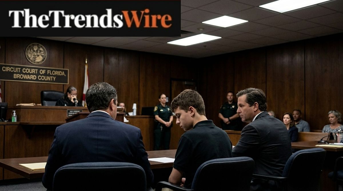 Teen defendant appears in Florida courtroom during hearing connected to Royal Caribbean cruise homicide case.
