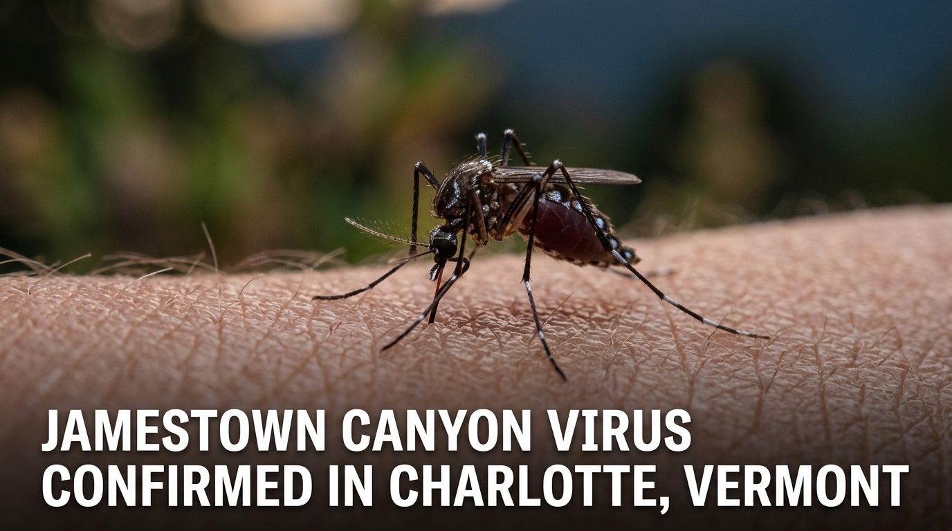 Jamestown Canyon Virus Confirmed in Charlotte, Vermont