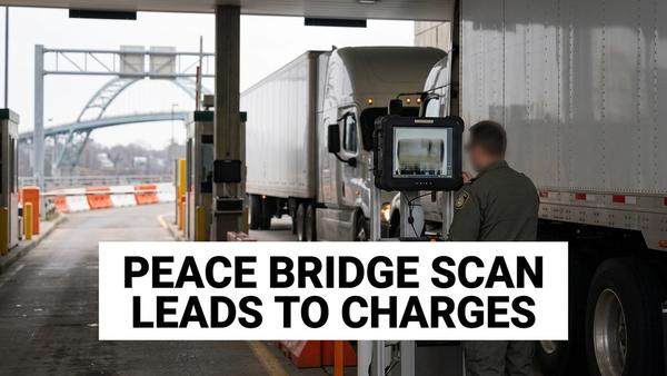 Peace Bridge X-Ray Scan Leads to Smuggling Charges