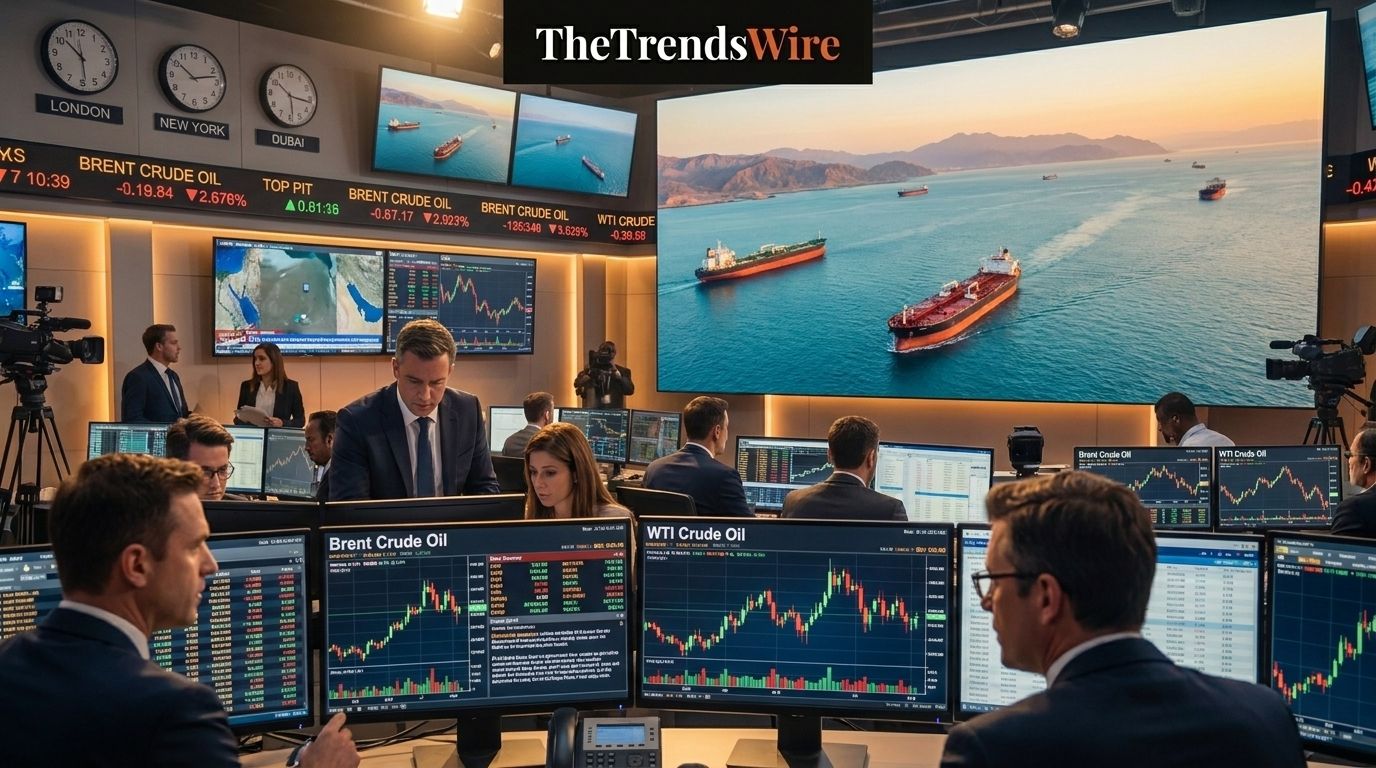 Oil Prices Ease as Hormuz Shipping Concerns Show Signs of Stabilizing