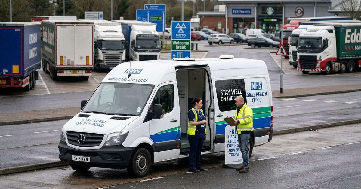 Andrew Eburne, director of Doctors on Wheels, found guilty of fraud after thousands of HGV drivers received bogus medical tests in mobile vans across the UK.