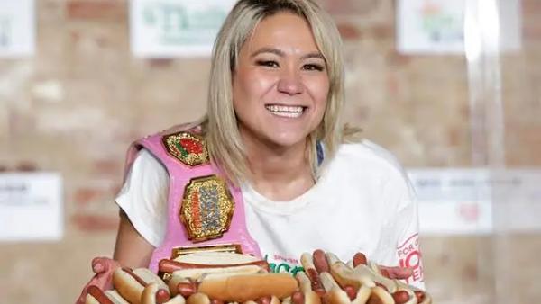Miki Sudo Wins 12th Hot Dog Title as Chestnut Chases No. 18