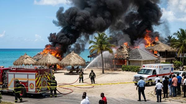 Resort Fire in Dominican Republic Kills One, Evacuates 1,700