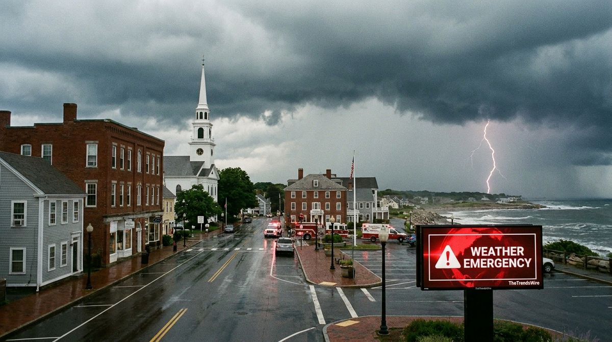 NWS issues tornado watch for western Massachusetts and Vermont, with damaging winds and hail possible across Greater Boston.