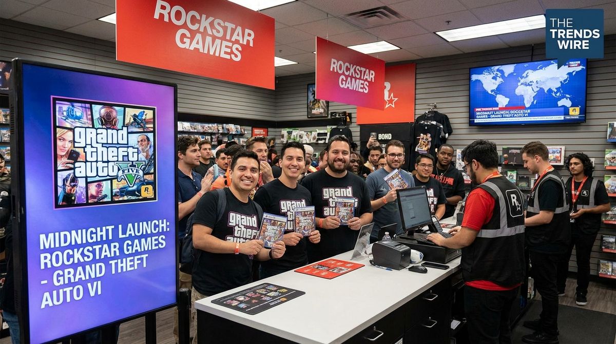 Rockstar Games reveals GTA 6 cover art on June 18 2026 with pre-orders opening June 25 and a November 19 release date on PS5 and Xbox Series X/S.