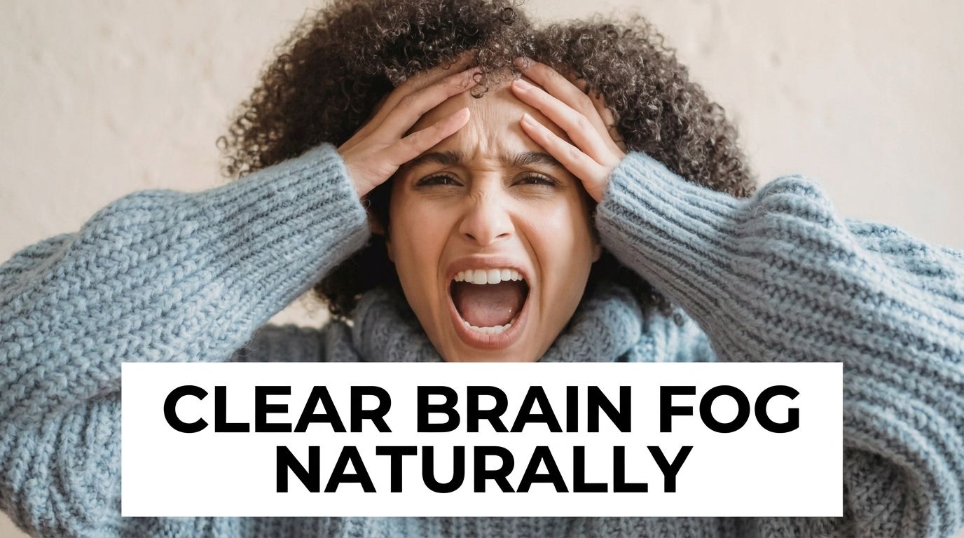 How to Get Rid of Brain Fog Naturally