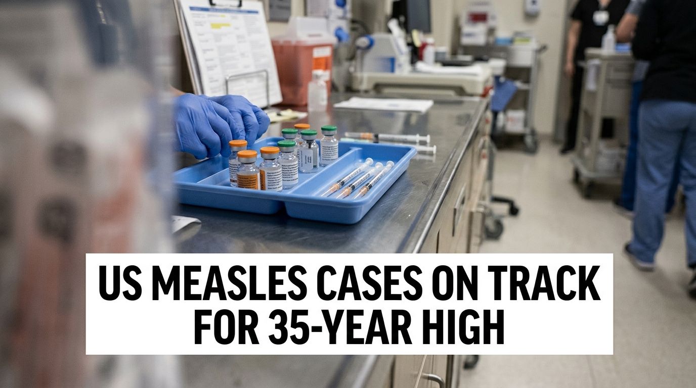 US Measles Cases on Track to Hit 35-Year High