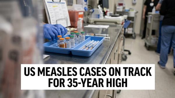 US Measles Cases on Track to Hit 35-Year High