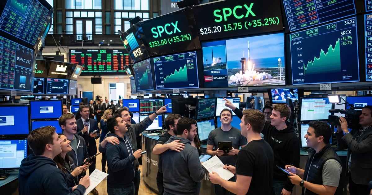 SpaceX IPO could create 4,000 employee millionaires in 2026.